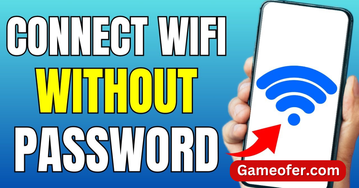 How do we connect to our WiFi without password